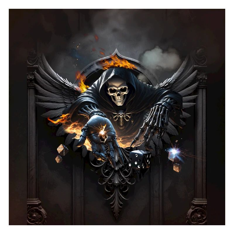 Bones and magic, the skeleton
