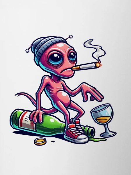 Verkaterter Alien