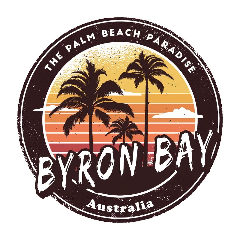 Byron Bay Australien Palmen Design