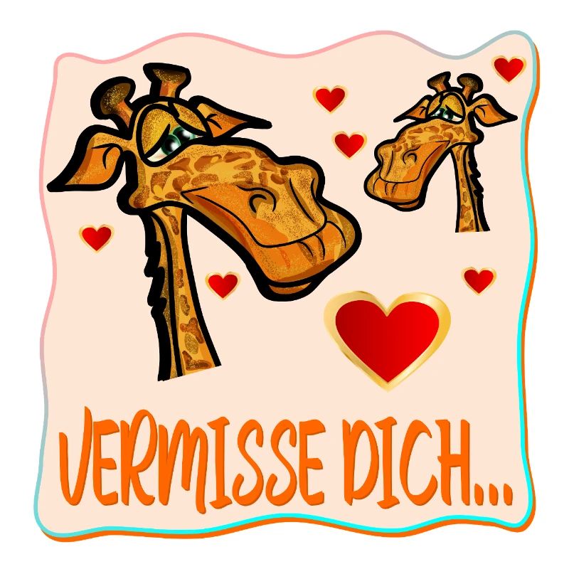 ABSCHIEDSSPRÜCHE VERMISSE DICH GIRAFFE