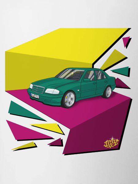 Funky 90's car
