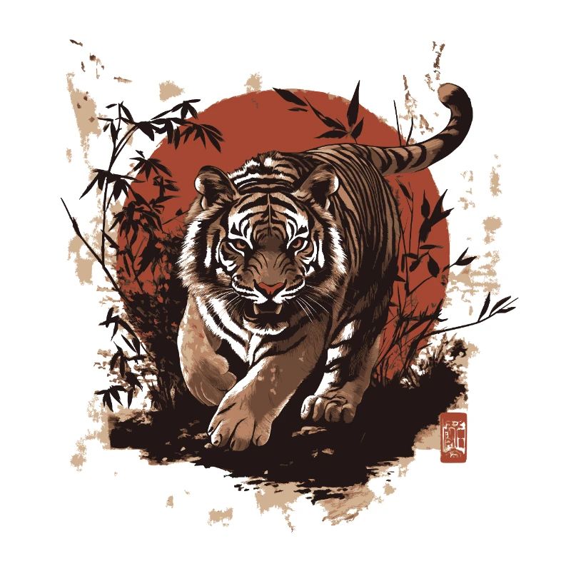 Tiger Japan Stil