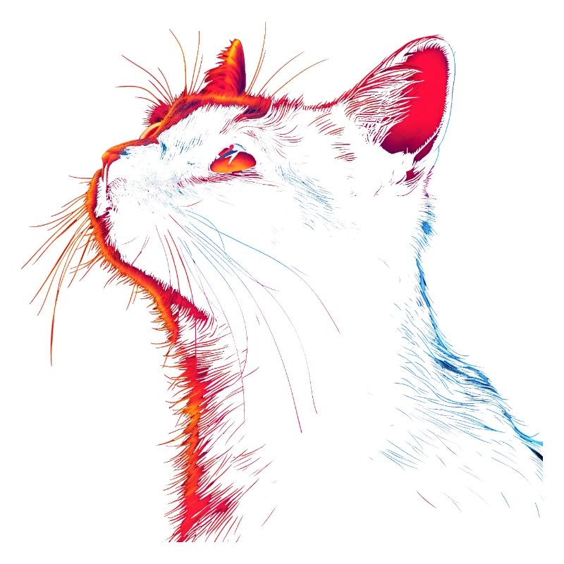 Cats Sketch 90s Look
