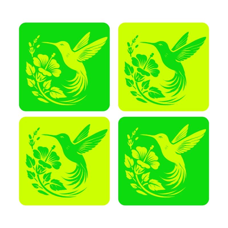 Colibri et fleur – Nature Design