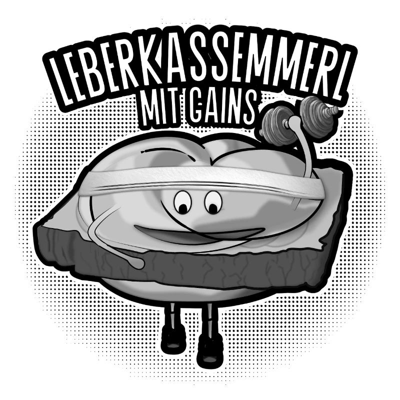 Leberkassemmel mit Muckis.