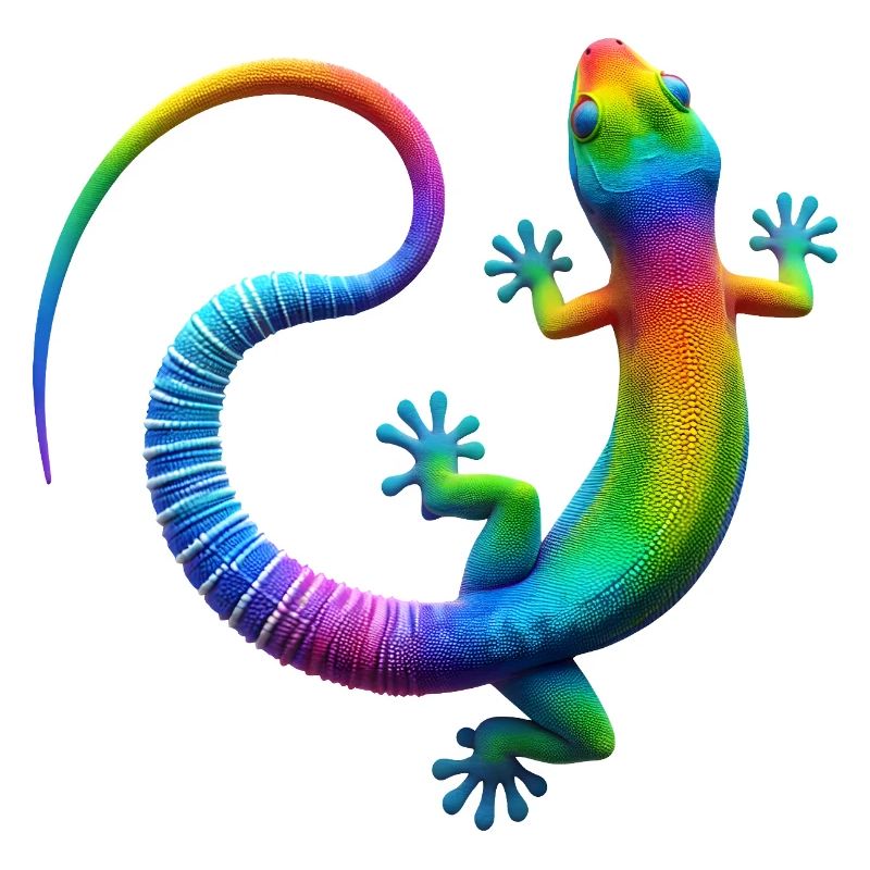 Rainbow Gecko