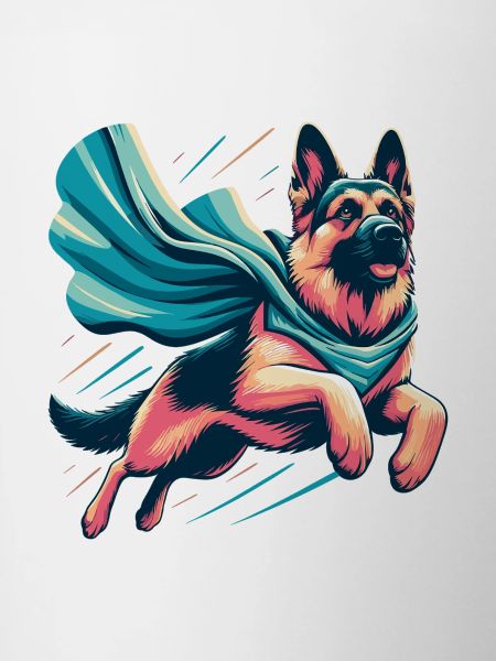 Super Dog German Shepherd Gift