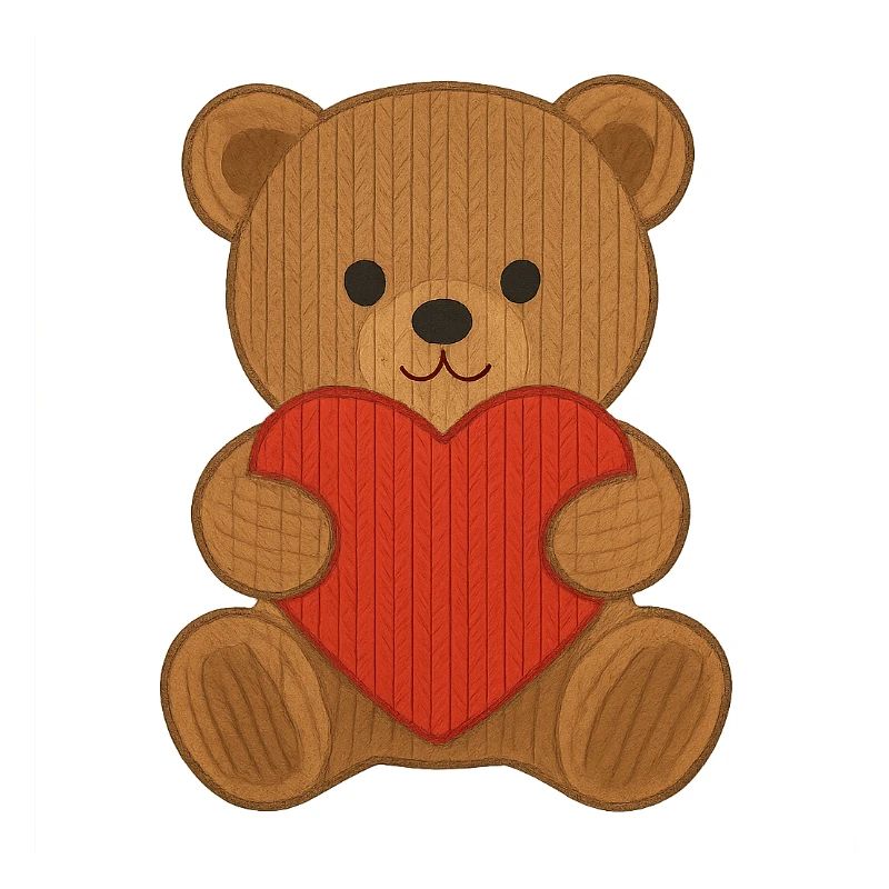 Teddy bear with heart