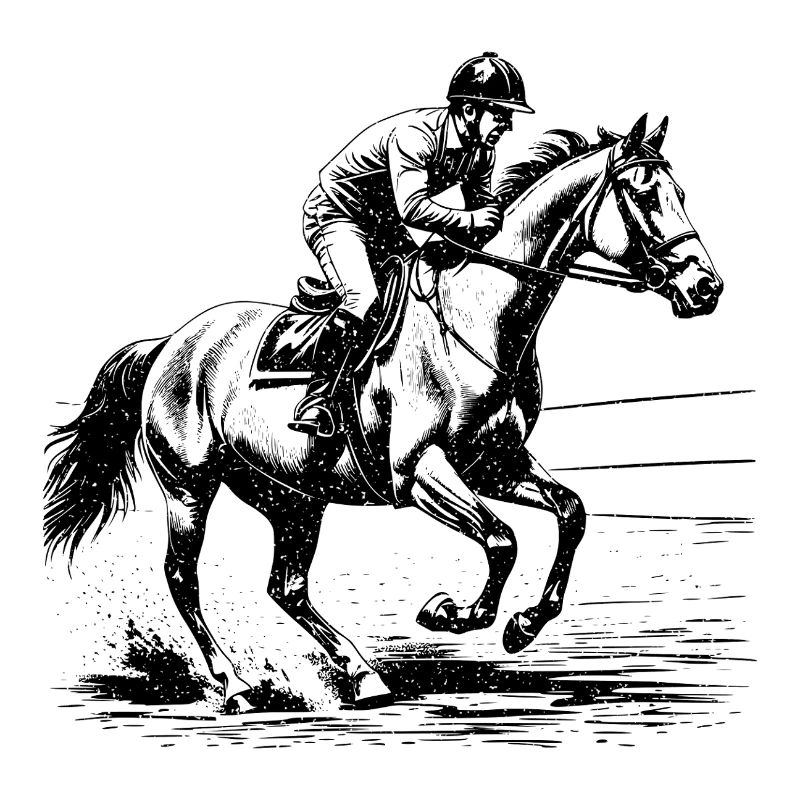 Equestrian Grunge Effect