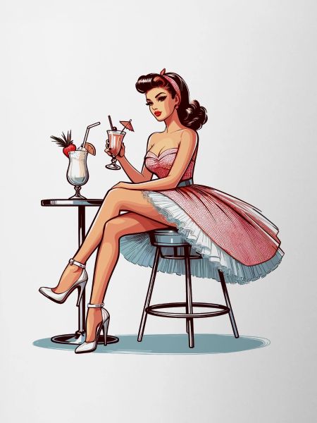 Wife Rockabilly Pina Colada Gift