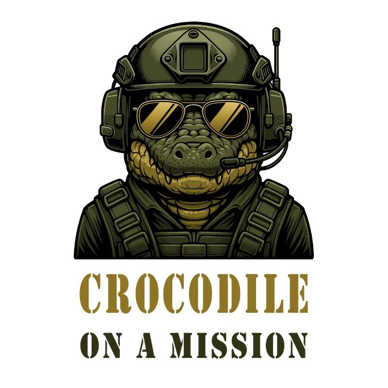 Un crocodile en mission