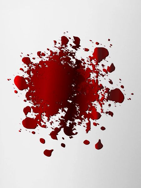 BLUTFLECKEN KOSTÜM BLUT