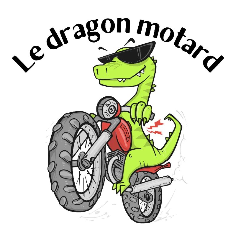 Le dragon motard