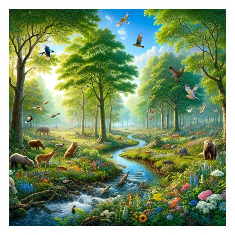 Rêve de nature harmonieuse