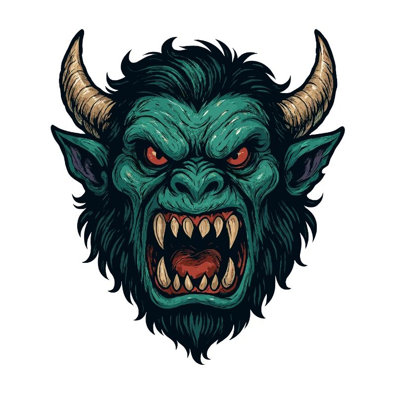 Visage de Wyrm Démoniaque