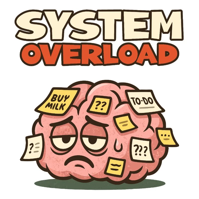 Cerveau en surcharge du système