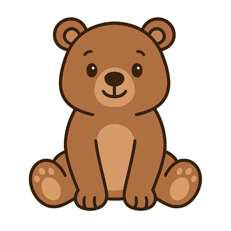 Kuschelbär Illustration