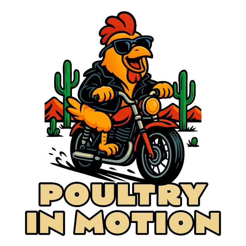 Poultry in Motion: Chicken Biker