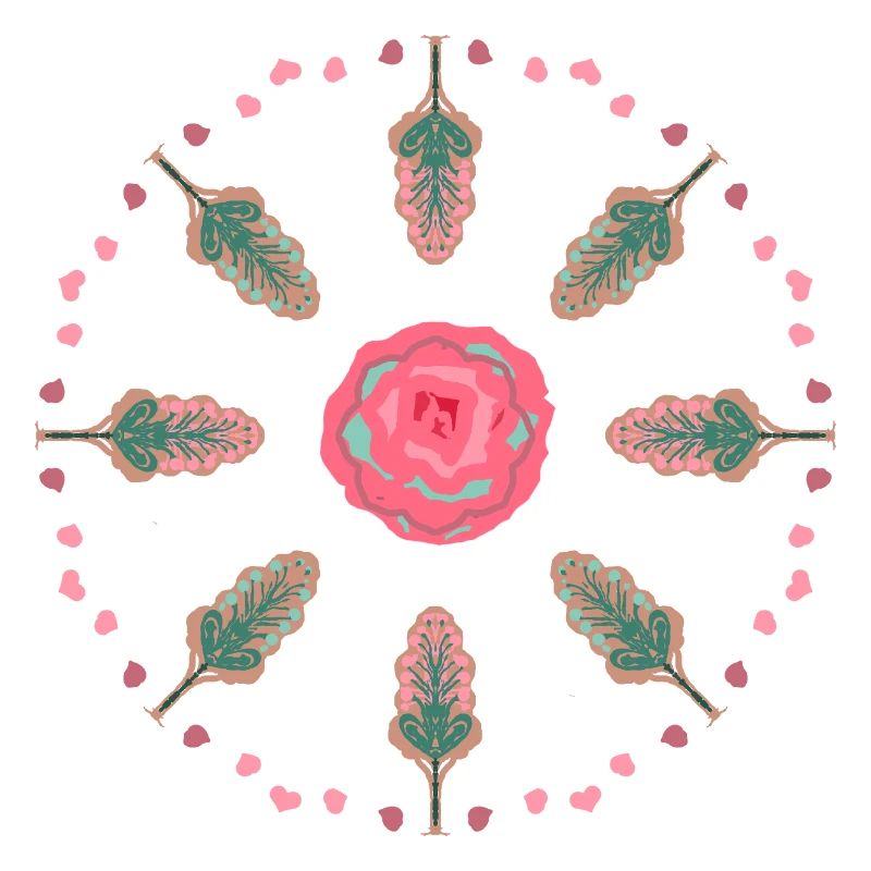 Roses Mandala