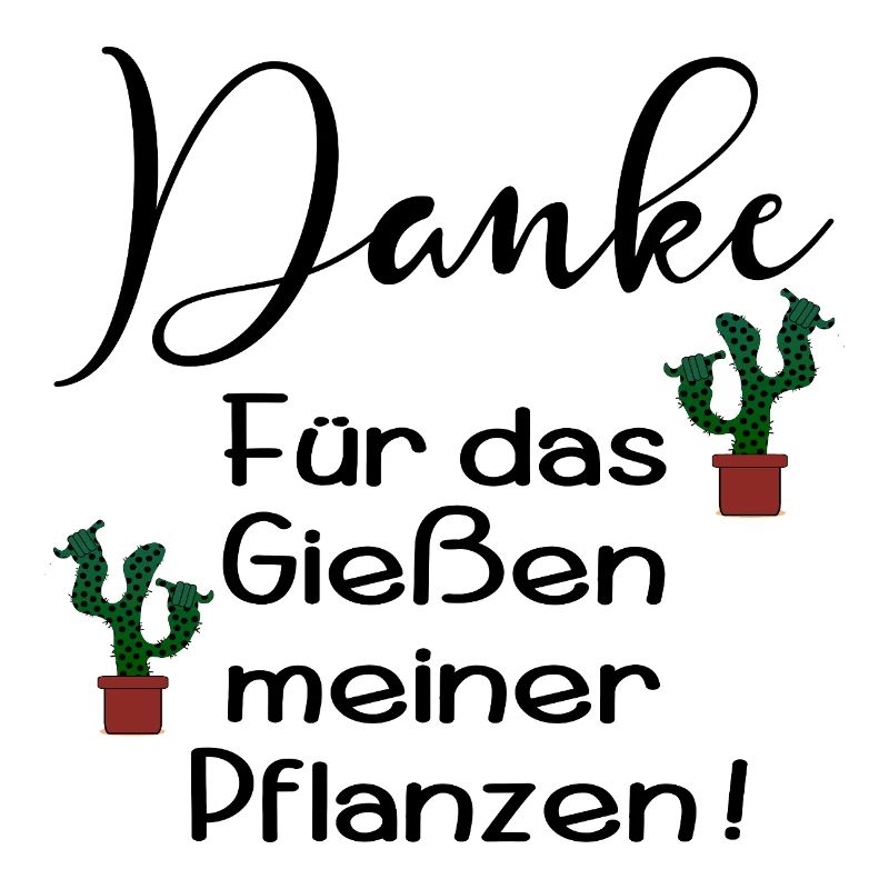 PFLANZENBEWÄSSERUNG DANKE URLAUB