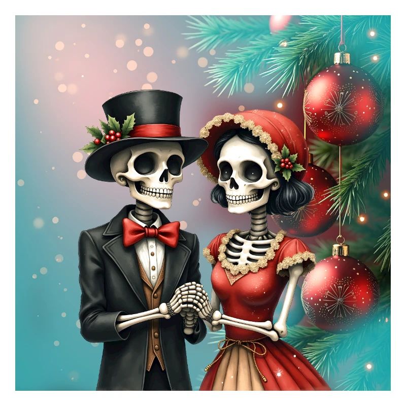 Romance de Noël des os.