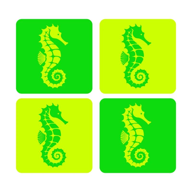 Seepferdchen Meer Design