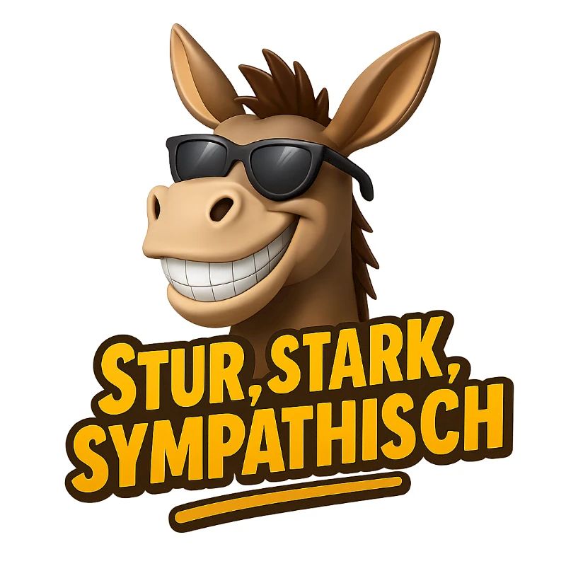 Stubborn, strong, likeable – The donkey with style