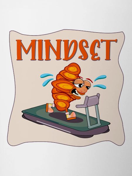 CROISSANT RUNNER FUNNY MINDSET
