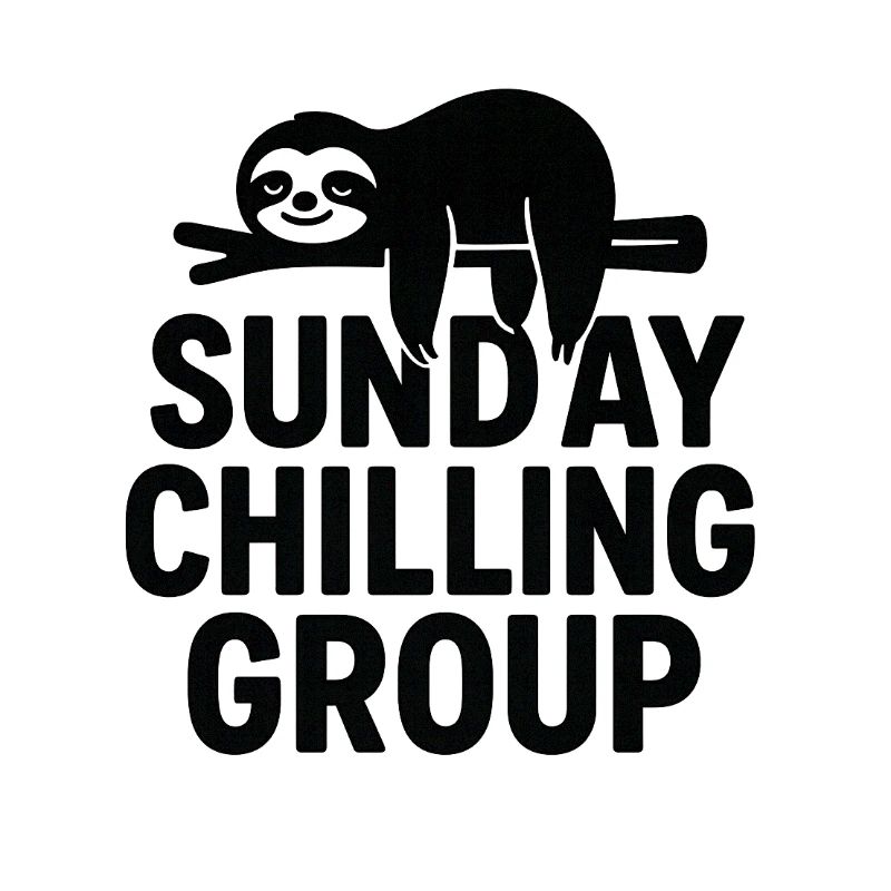Sunday Chilling Group Funny Sloth