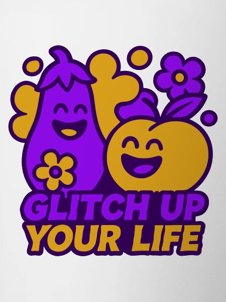 Happy Glitch Couple