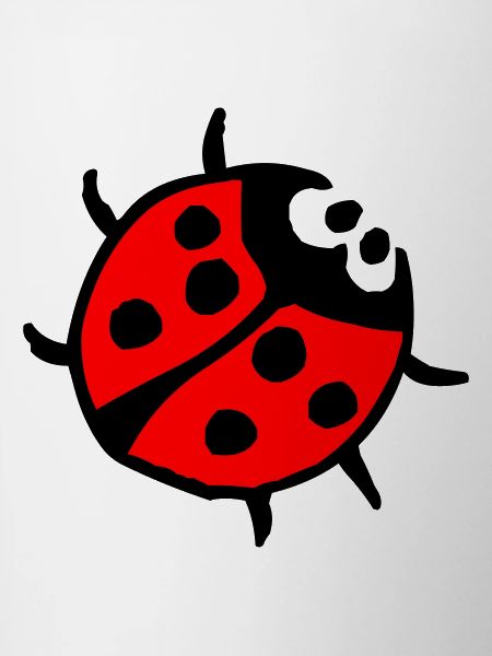 Vibrant Ladybug Spot Pattern