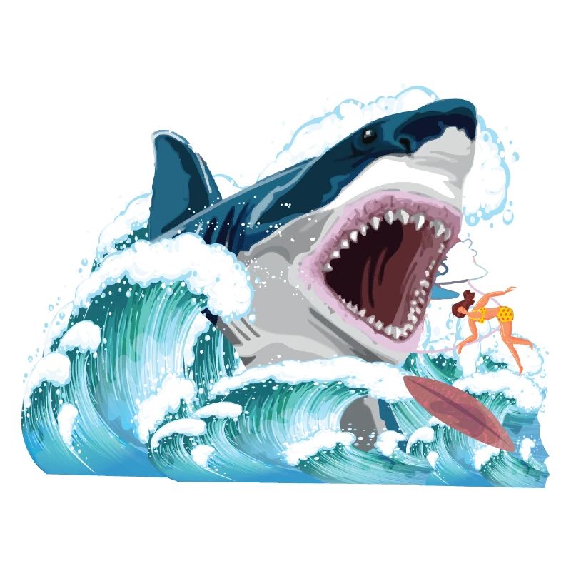 Megalodon attacks!