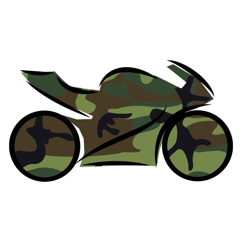 Motorcycle camouflage