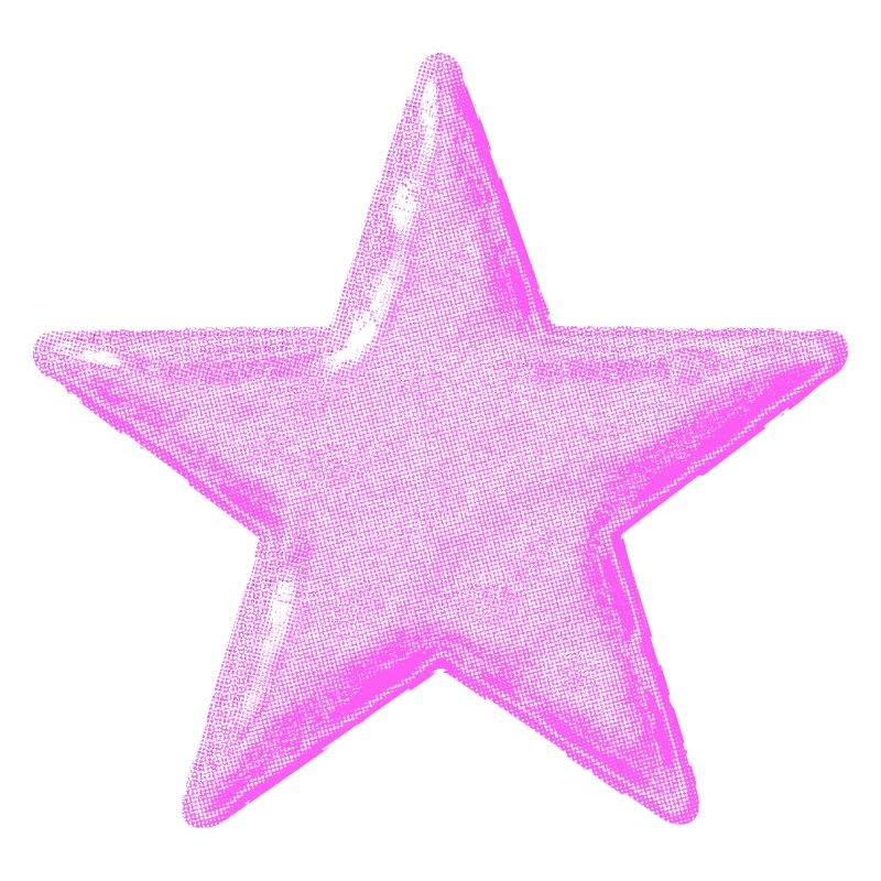 Étoile rose