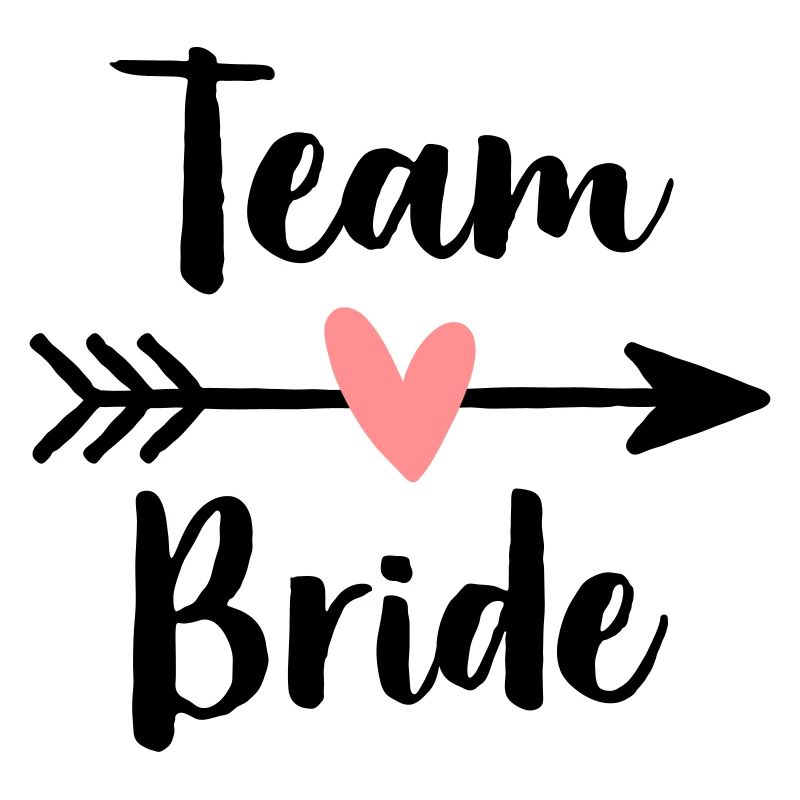Équipe coeur bride cupidon flèche poule partie