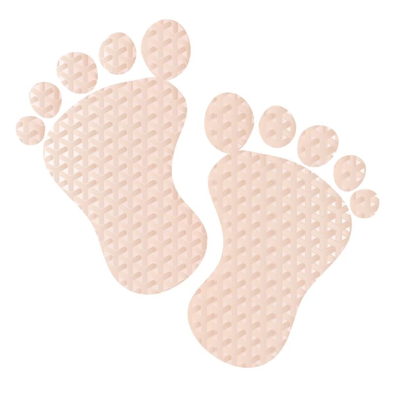 cute baby footprints