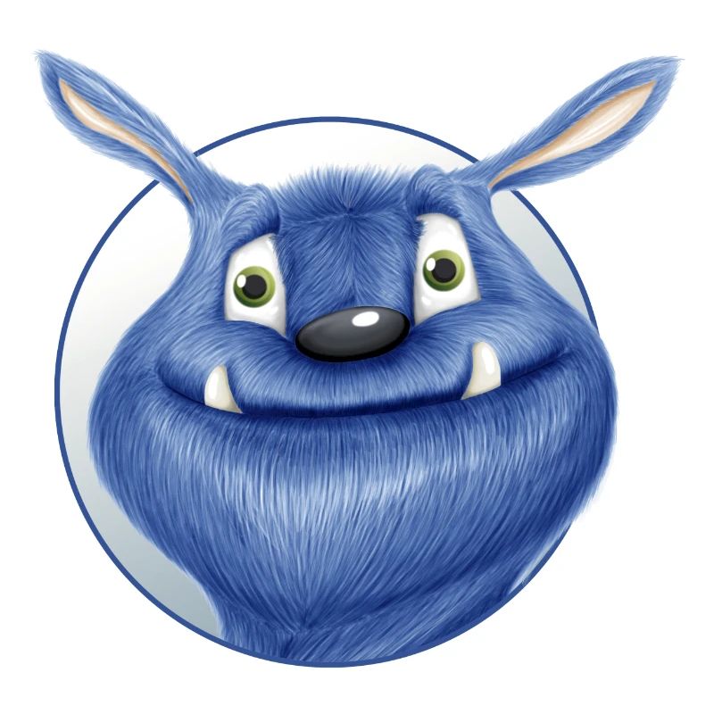 Monstre bleu
