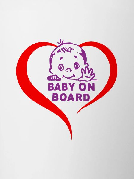 Baby on board stickers