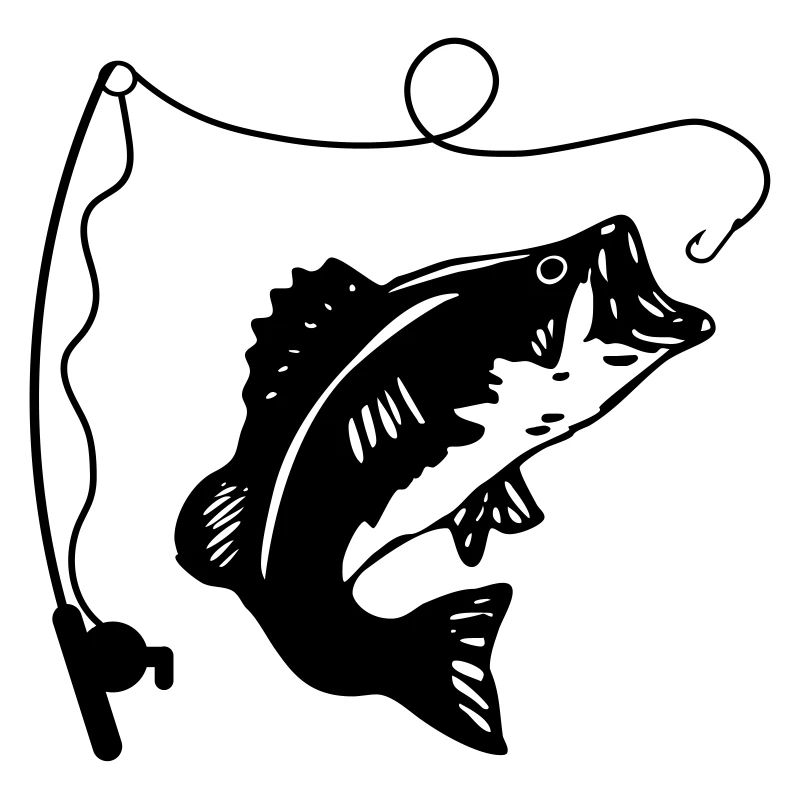 Fishing rod and fish