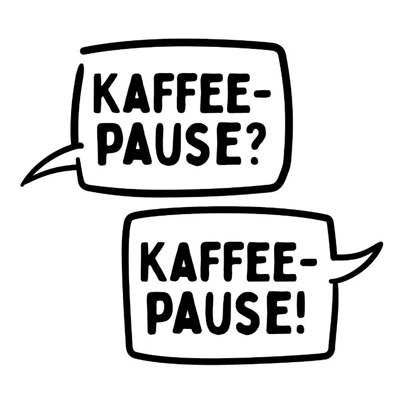 Kaffee-Pause