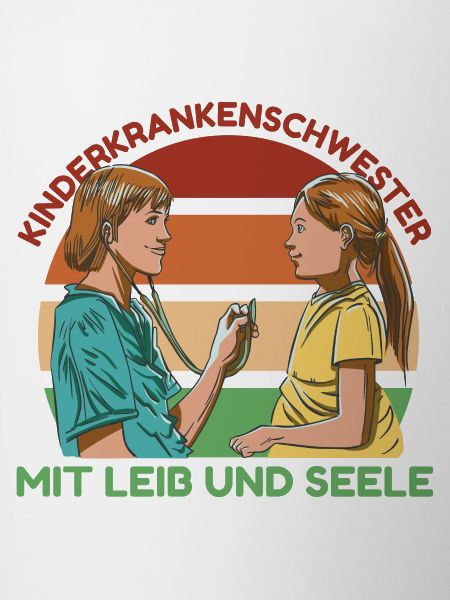 Kinderkrankenschwester mit Leib und Seele