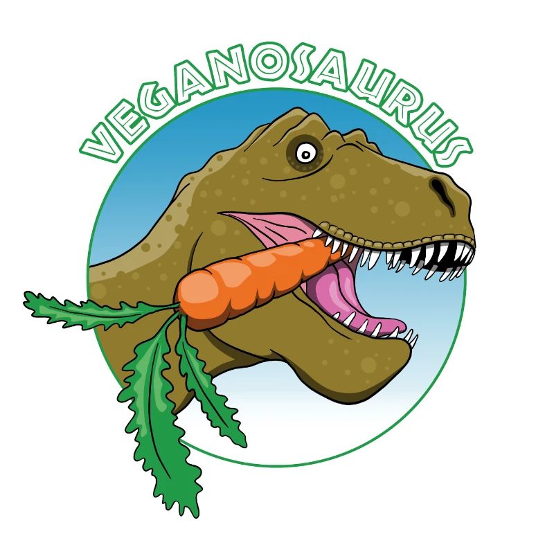 Veganer Dinosaurier