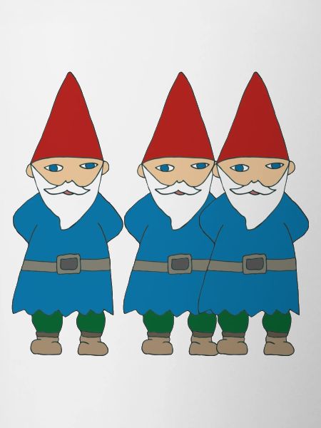 gartenzwerge trio