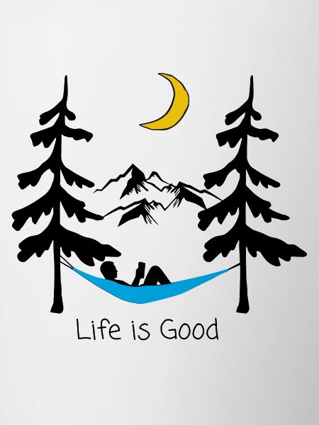 Playful Nighttime Smiling Moon Design