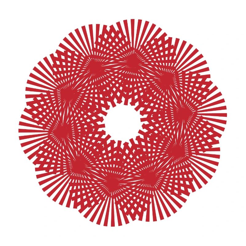 Mandala | Rayons de soleil | Modèle