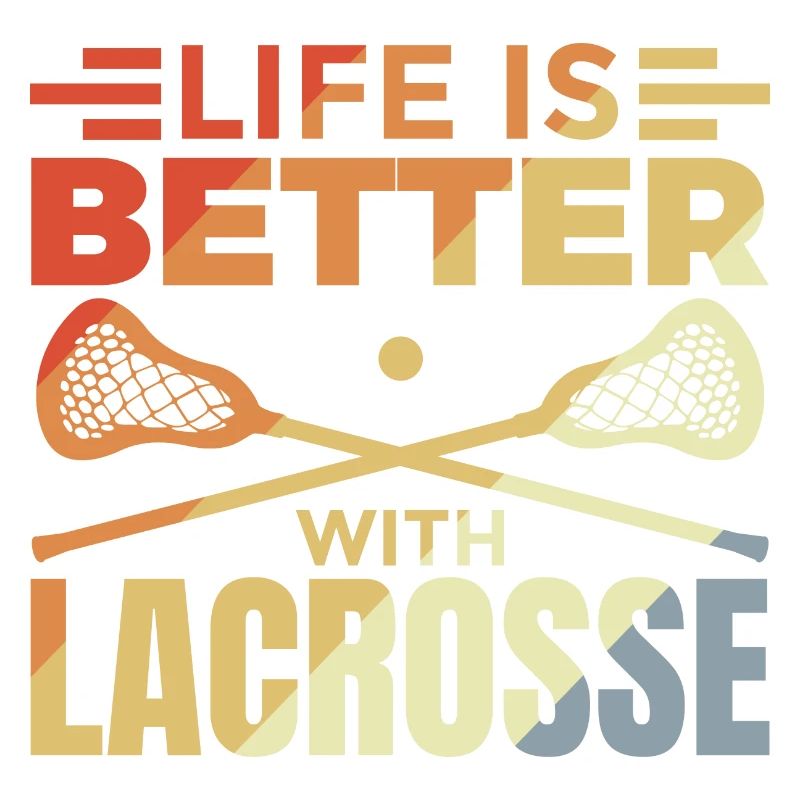 Vintage Lacrosse Spruch