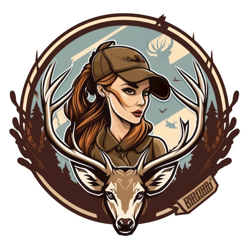Hirsch Jägerin