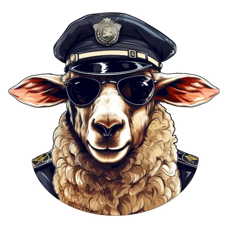 Sheep Policewoman