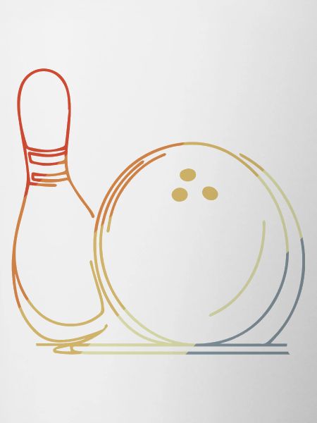 Bowling Ball and Pin Sketch