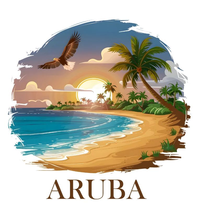 Dream Beach Sunset Aruba